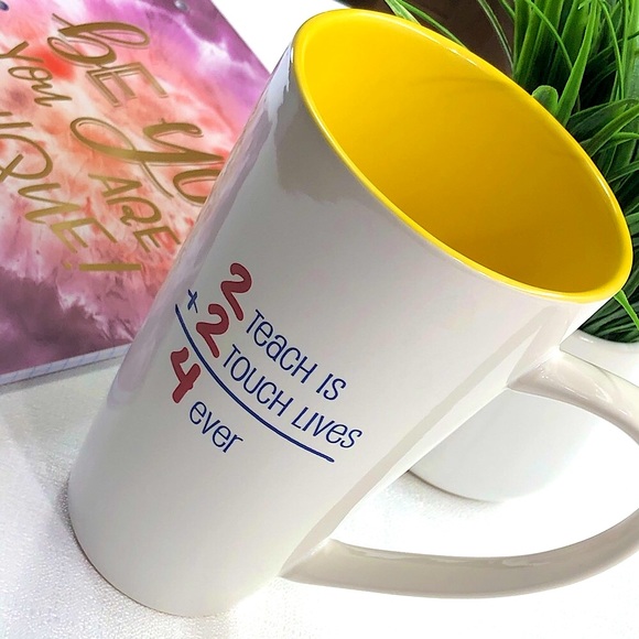 10 Strawberry Street Other - 10 Strawberry St Mug 2Teach Is 2Touch Lives 4 Ever